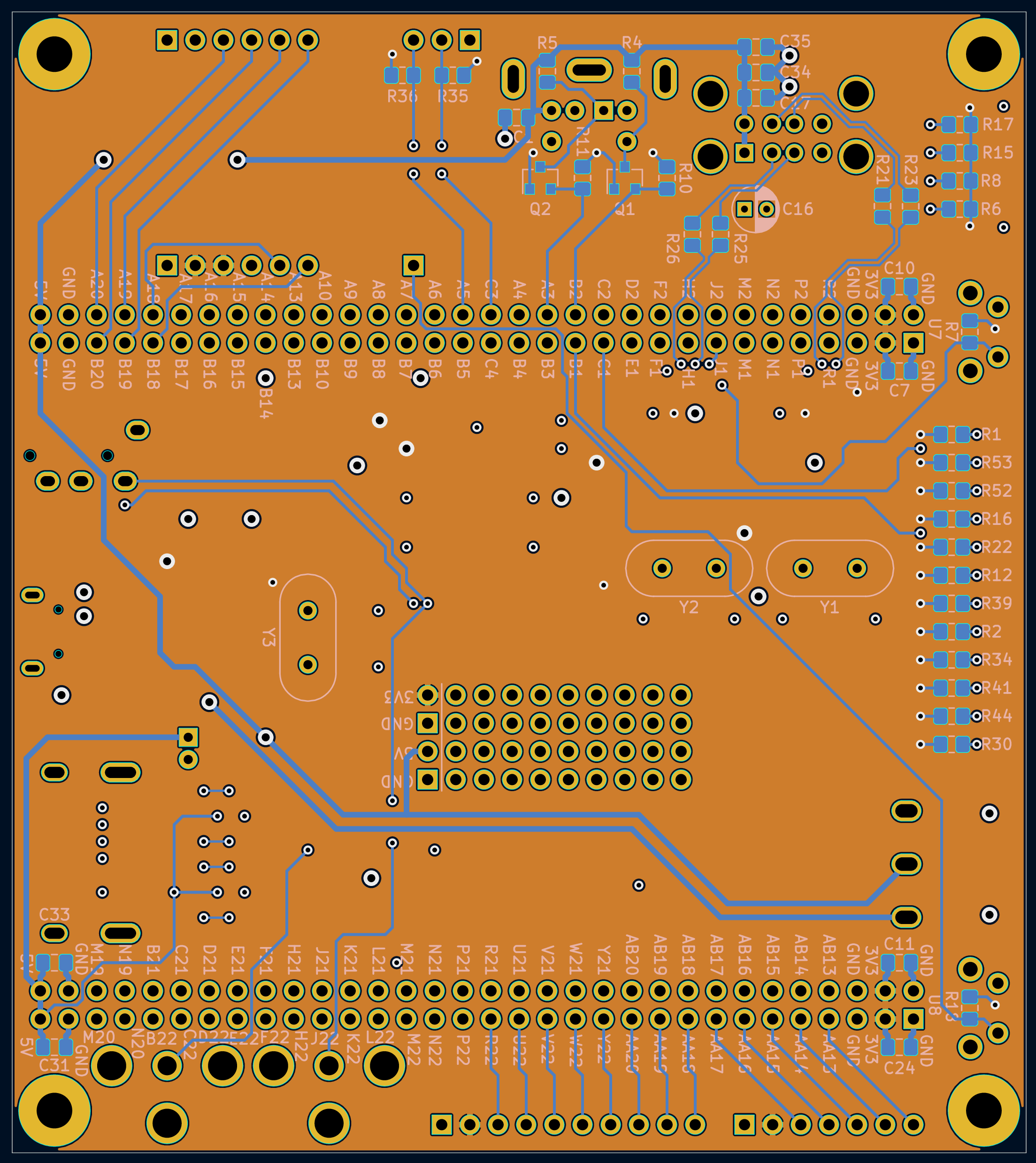 Back layout